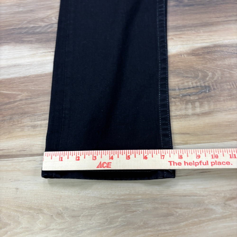 True Religion Ricky Jeans Mens 34 Relaxed Straight Cotton Black Streetwear - Picture 8 of 10